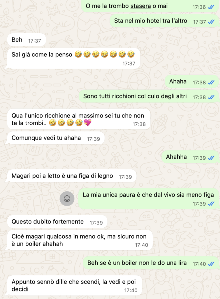 Seconda schermata del profilo della Dea Suprema