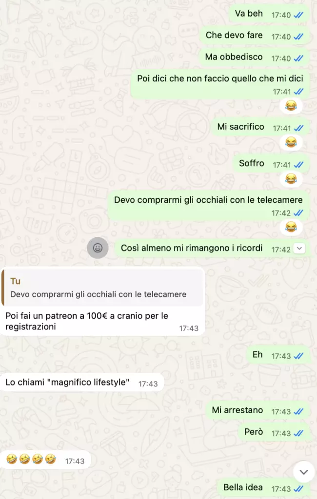 Seconda schermata del profilo della Dea Suprema