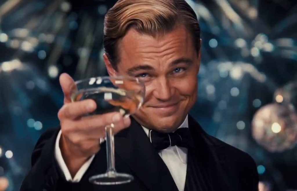 Leonardo DiCaprio in posa iconica, immagine di apertura della sezione su Teppistella
